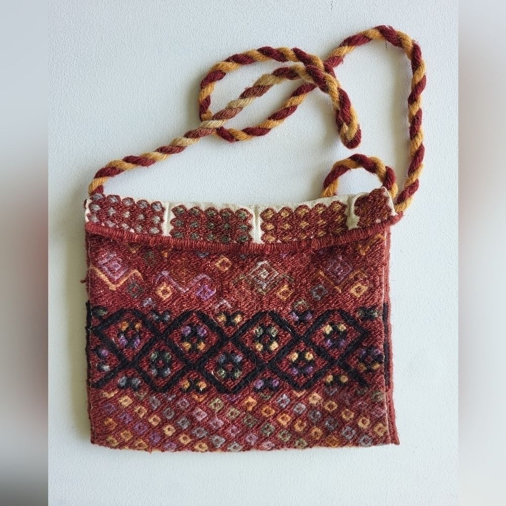 Handcrafted Patterned Shoulder Bag